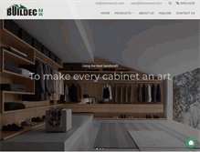 Tablet Screenshot of buildec.cc